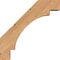 Ekena Millwork 5 1/2"W x 20"D x 20"H Merced Smooth Knee Brace, Western Red Cedar BRC06X20X20MRC00SWR - alternate 3
